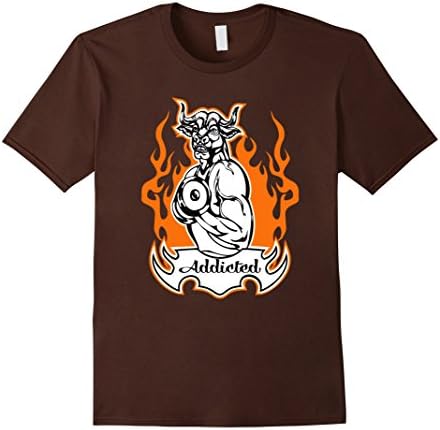 Men's Sport Addicted Bodybuilding Medium Brown