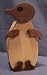 Wooden Bank - Penguin