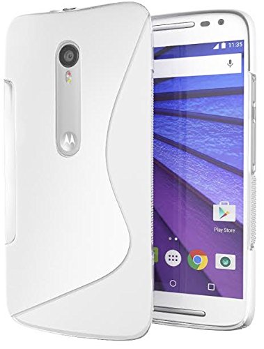 Moto X Pure Edition (Moto X Style) Case, Cimo [Wave] Premium Slim TPU Flexible Soft Case for Motorola Moto X Style / Pure Edition - Clear