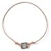 Apparel : Sterling Silver Leather Adjustable 'Love' Bracelet by Bob Siemon