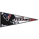 Houston Texans - Helmet 12X30 Pennant, NFL Pro Football