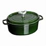 Staub 6 Quart Coq Au Vin Cocotte, Basil