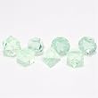 Laser Green Precision 7-Dice Set, no ink