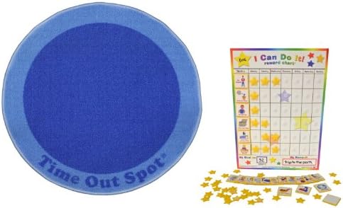Kenson Kids Responsibility Chart & Time Out Spot, Blue