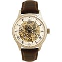 Rotary GS02519/09 Gents Gold PVD Stainless Steel Leather Strap Watch