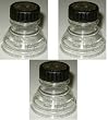 Three (3) Clear - Snap Capps - Reclosable Can Tops (Turns Almost Any Can into a Bottle!) Save Money Buy Cans over Bottles! Snap Capp - No More Beer or Soda Spills - A Must for Tailgating!