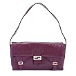 Fendi Burgandy Leather Shoulder Bag