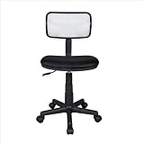 Techni Mobili Mesh Task Chair in White