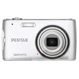 Pentax Optio P70 12MP Digital Camera with 4x Wide Angle Optical Zoom and 2.7 inch LCD (Silver)