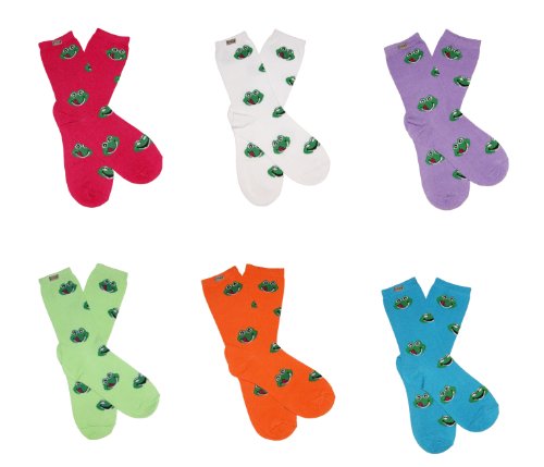 RSG Teen Girls & Women's Frog Froggie Socks