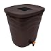 Fiskars 5992 Saguaro 26.5 Gallon Rain Barrel, Chocolate Brown