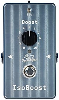 Suhr Iso Boost Pedal Bundle w/ free 4 Items: StageTrix Setting Saver Pen, StageTrix Pedal Fastener, 2x Hosa Patch Cables