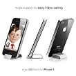 Elago S4 Stand(aluminum) Silver for iPhone4 (Angle support for FaceTime)