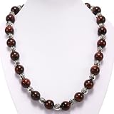 Handmade Tiger Eye & Silver Necklace