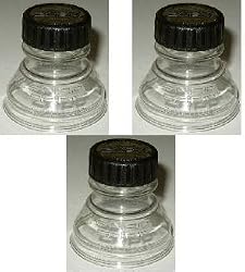 Three (3) Clear - Snap Capps - Reclosable Can Tops (Turns Almost Any Can into a Bottle!) Save Money Buy Cans over Bottles! Snap Capp - NO MORE Flat Drinks
