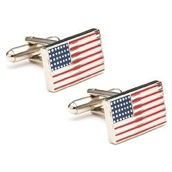 American Flag Cufflinks