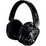 Panasonic Premium Noise Cancelling Over-the-Ear Headphones with Mic/Controller RP-HC800-K (Black) iPhone, Android Compatible