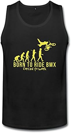 Mens Bmx Evolution Born Ride Classic Tank Tops US Size XX-Large Black