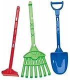 3 PIECE TOY GARDEN TOOLS assorted Color