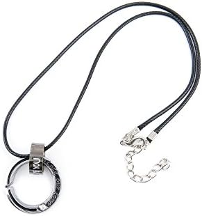 Leather Necklace Collier QNN1019 Circle Ring Fashion Neck Lace Jewellery Pendant Collar Sweater Long Chain Bib Retro