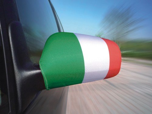Auto Außenspiegel Flagge Italien WM 2010