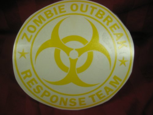 Huge save onmasks guy fawkes Zombie Outbreak response team Vinyl decal sticker