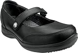 crocs Women's Saffron Mary Jane,Black/Black,8 M US