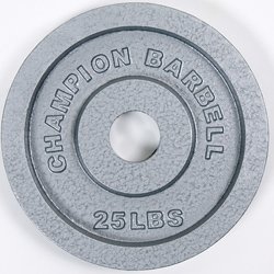 Champion Olympic-Style Plates - 25 Lb.(price for each), Olympic, Plates, Weight Lifting