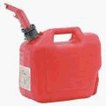 Childrens Toyshop  Outdoor Living : Briggs & Stratton 2.5 Gallon Gas Can Auto Shut-Off (CARB Compliant) #WCA225P