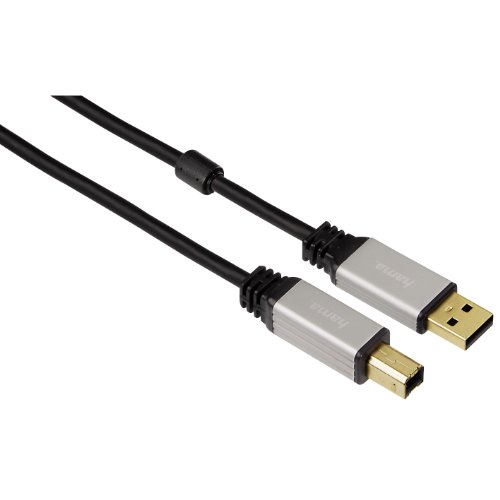 Hama USB Verbindungskabel A-B, 3,00 m