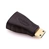 LCS - Adaptateur HDMI Type C - HDMI vers Mini HDMI - Version 1.4 - 1080p avec Ethernet et 3D - Connecteurs plaqu�s or