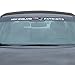 FANMATS NFL - New England Patriots Sun Stripe Windshield Decal 3.25 in. x 34 in.