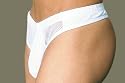 Escante Cotton And Fishnet Thong