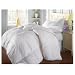 Natural Comfort Soft and Luxurious 310TC Sateen White Down Alternative Duvet Insert, Oversize Queen
