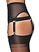 Nancies Powermesh Garter / Suspender Belt with 6 Straps (SSL61)