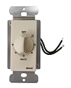 Woods 59718 60-Minute Decora Style Timer, Mechanical Wall Switch, (Light Almond)