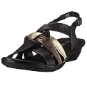 RemonteDorndorf Vanessa R1651/11, Damen Sandalen, schwarz, (schwarz/oro/platin 11)