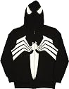 Black Spider-Man Venom Masked Hoodie