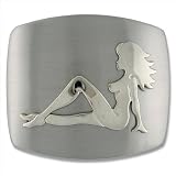 Mud Flap Babe Belt Buckle
