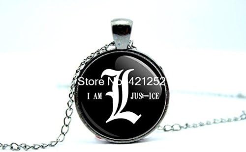 Pretty Lee 2015 Fashion I Am Justice Pendant Necklace Jewelry Glass Photo Cabochon Necklace Christmas gift
