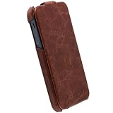 Krusell Slimcover Tumba Flipcase Schutzh�lle Etui f�r Apple iPhone 5 braunvon "Krusell"