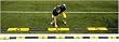 Training Aids & Field Accessories - Line Split Strip, Yellow/Black - Football Practice
