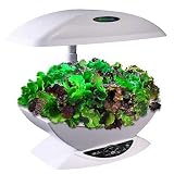 AeroGarden with Salad Greens Seed Kit, White