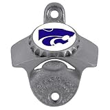 KANSAS STATE WILDCATS MOUNTED BOTTLE OPENER