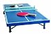 Donic Schildkröt Mini Tischtennis-Tisch, blau