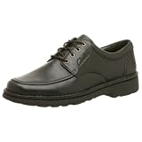 Clarks Mens Copilot Oxford,Black,10 M