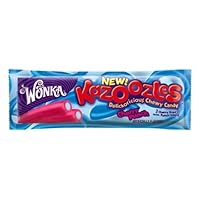 Wonka Kazoozles Chewy Candy, Cherry Punch, 1.8-Ounce Packages (Pack of 24)