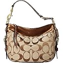Coach Signature Zoe in Khaki/Copper 12657