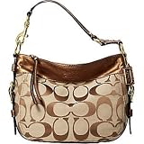 AUTHENTIC COACH SIGNATURE ZOE 12657 (Khaki/Metallic Copper)