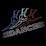 Youth Sweatshirt : Dance - Embellished Rhinestones